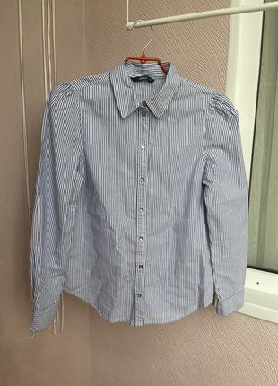 Жіноча рубашка блузка в полоску у смужку only