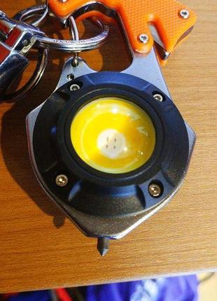 Мініліхтарик світлодіодний водонепроникний, світлодіодний лід ліхтарик акумуляторний портативний cob-матрицею10 фото
