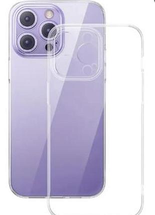 Чохол прозорий baseus для iphone 15, iphone 15 plus,