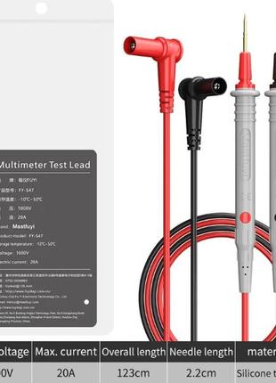 Щупы для тестера ac dc 1000v 20a. 3