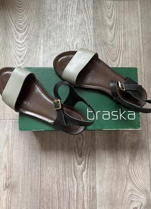 Braska босоножки женские кожаные