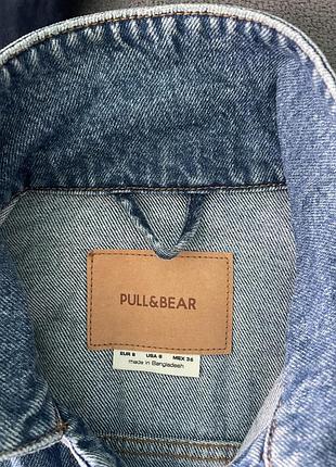 Куртка джинсова pull&amp; bear 3
