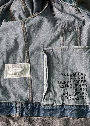 Куртка джинсова pull&amp; bear 4