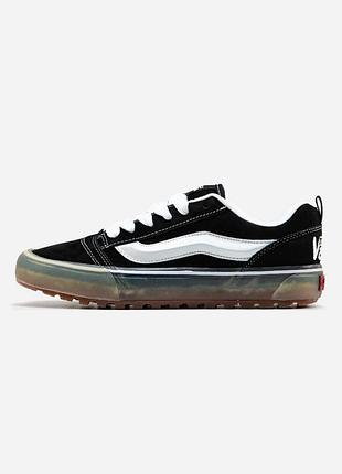 Кеди nike air max plus kaomoji black court purple