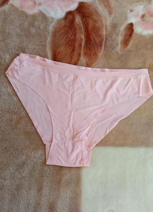 Жіночий одяг/ нижня білизна, трусики безшовні рожеві 🩷 46/48 розмір #