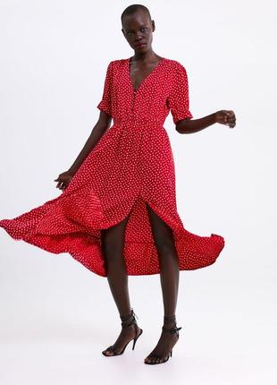Шикарна віскозна сукня  від zara