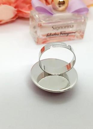 🔺🐦💍 стильное круглое кольцо 25 мм натуральный малиновый агат5 фото