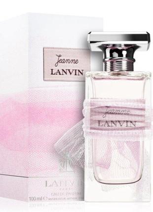 Парфюмированная вода lanvin jeanne lanvin 99 из 100 мл оригинал