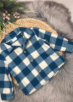 Теплая рубашка 3-6 мес. / пиджак / куртка