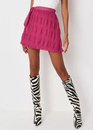 Новая яркая юбка на запах missguided
