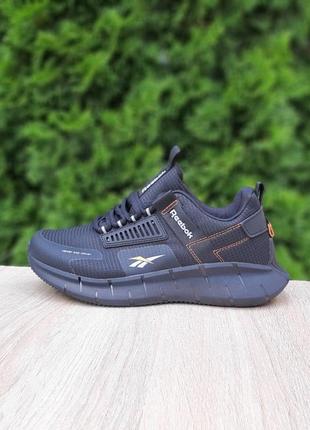 Чоловічі кросівки | reebok zig kinetica edge | чорні | комбіновані матеріали, :43