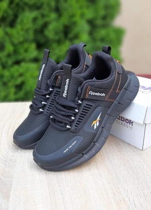 Чоловічі кросівки | reebok zig kinetica edge | чорні | комбіновані матеріали, :432 фото