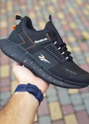 Чоловічі кросівки | reebok zig kinetica edge | чорні | комбіновані матеріали, :438 фото