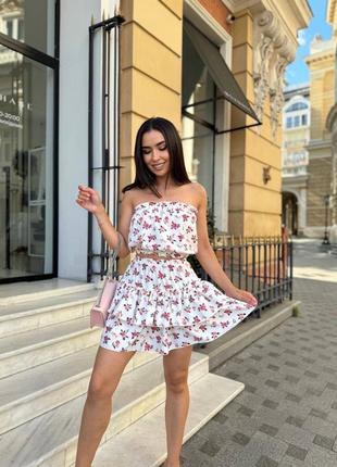 Костюм: топ + спідниця🌸