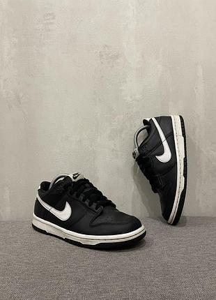 Кожаные кеды кроссовки обуви usa nike dunk low
