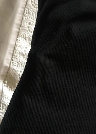 Базова міні сукня "в рубчик" на тонких бретелях7 фото