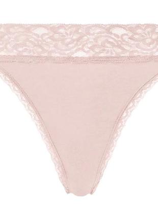 Комплект женских трусиков из 5 штук, размер m/l, цвет малиновый, розовый, белый