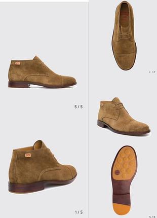 Ботинки camper (42) из натуральной кожи оригинал мужские