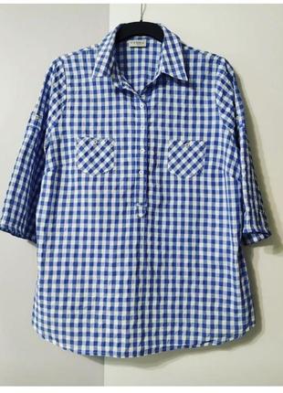 Летняя рубашка в клетку canda
