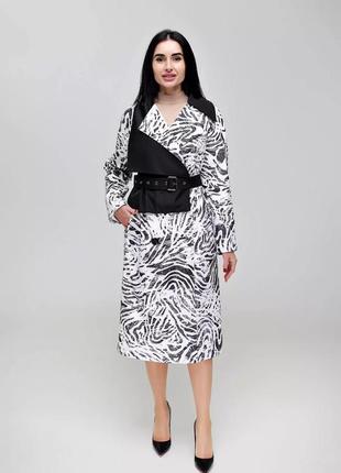 Плащ в-1296 мф 102032 тон 21 + тон 101