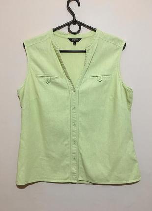 Льняная безрукавка papaya - xl - 14 uk