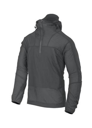 Куртка вітровка helikon-tex windrunner shadow grey сіра m