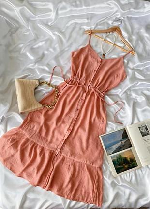Стильний сарафан,жатка на гудзиках primark