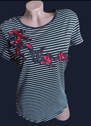 Футболка в полоску 🌸сакура🌸