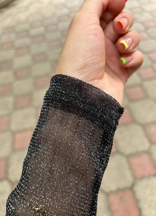 Блестящее боді