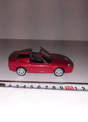 Игрушка машинка модель ferrari superamerica v-power 1:38