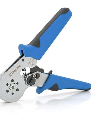 Кримпер cinlinele hcs8 6-6 для обжима кабельного наконечника, 0.08-6mm2, blue