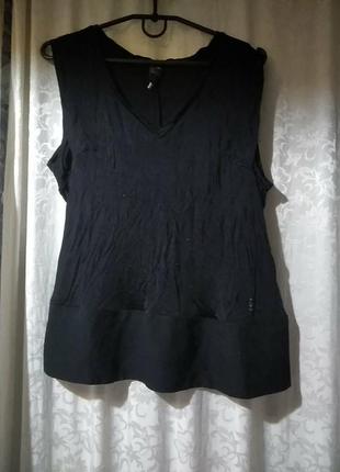 G-star raw. чёрная спортивная футболка. пятнышки.