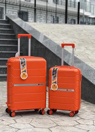 Полипропилен mcs средний чемодан дорожный m на колесах турция 75 литров5 фото