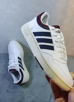 Кроссовки адидас спортивные adidas hoops 3.0 low classic vintage casual, кроссовки весенние адидас мужские1 фото