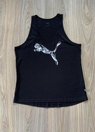 Чоловіча бавовняна майка з принтом puma