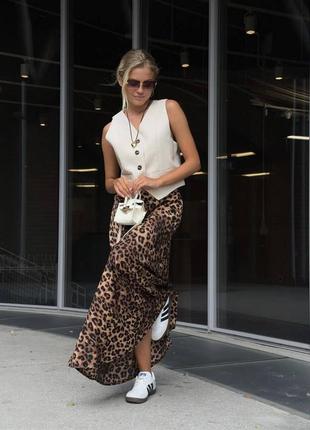 ✨твоя ідеальна спідниця в трендовому принті❤️‍🔥довжина максі