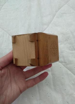 Шкатулка маленькая дерево ручная работа