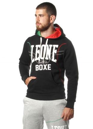 Толстовка leone fleece black l