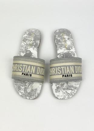 Шльопанці christian dior розмір 35 - 36 тапки тапочки сланці