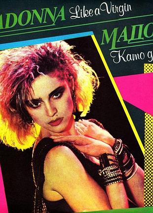 Madonna – like a virgin lp 1987 / vinyl / платівка