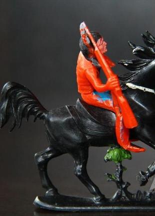 Индеец с ружьем на коне 55-60мм jean hoefler фрг