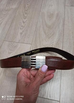 Пояс ремень кожаный мужской