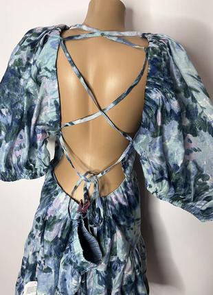 Дуже гарна сукня asos з відкритою спинкою на завʼязках5 фото