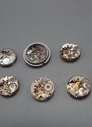 Механизмы и циферблаты женские наручные часы чайка круглые ссср не на ходу лот 6 шт №14664