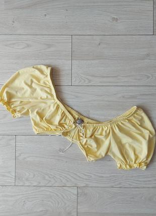 Топ asos на завязках спереди