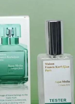 Maison francis kurkdjian aqua media cologne forte (мейсон курджан аква медіа, мэйсон курджан аква медиа)тестер