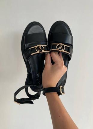 Босоножки в стиле louis vuitton