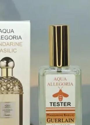 Aqua allegoria mandarine basilic (герлен аква аллегораия мандарин базилик) тестер 60 мл женский парфюм франция