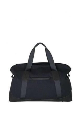 Сумка дорожня exodus leather canvas чорний d1601ex015 51 х 35 х 18 см
