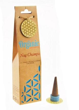 Наг чампа organic goodness ароматические конусы bm